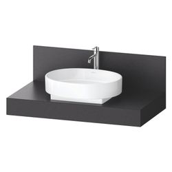 Duravit Balcoon Konsole 550x1000x370mm Lava Struktur Matt ohne Konsolenträger ... DURAVIT-BA90640IAIA0000 4067116479942 (Abb. 1)