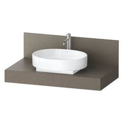 Duravit Balcoon Konsole 550x1000x370mm Basalt Struktur Matt ohne Konsolenträge... DURAVIT-BA90640IBIB0000 4067116479959 (Abb. 1)