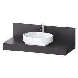 Duravit Balcoon Konsole 550x1200x370mm Lava Struktur Matt ohne Konsolenträger ... DURAVIT-BA90650IAIA0000 4067116479973 (Abb. 1)