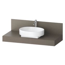 Duravit Balcoon Konsole 550x1200x370mm Basalt Struktur Matt ohne Konsolenträge... DURAVIT-BA90650IBIB0000 4067116479980 (Abb. 1)