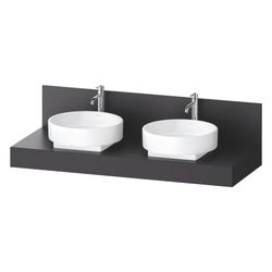 Duravit Balcoon Konsole 550x1400x370mm Lava Struktur Matt ohne Konsolenträger ... DURAVIT-BA90680IAIA0000 4067116480061 (Abb. 1)