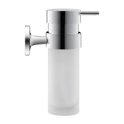 Duravit Starck T Seifenspender 126x60x176mm, Chrom glänzend/Mattweiß, Messing, 0,2l... DURAVIT-0099351000 4053424693804 (Abb. 1)