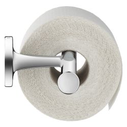 Duravit Starck T Toilettenpapierhalter, Papierrollenhalter 255x255x50mm, Chrom glän... DURAVIT-0099381000 4053424693828 (Abb. 1)
