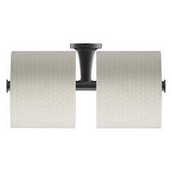 Duravit Starck T Toilettenpapierhalter, Papierrollenhalter 255x255x50mm, Mattschwar... DURAVIT-0099384600 4053424702995 (Abb. 1)