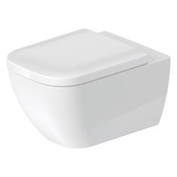 Duravit Happy D.2 Wand-WC 540x365x335mm, Weiß Hochglanz, 4,5l, Tiefspüler, rimless,... DURAVIT-2222090000 4021534953224 (Abb. 1)