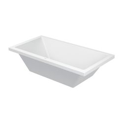 Duravit Starck Wannen Badewanne 485x900x1800mm, 252l, Weiß glänzend, Rechtecki... DURAVIT-700052000000000 4021534306389 (Abb. 1)