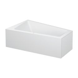 Duravit Paiova Badewanne 480x1000x1700mm, 170l, Weiß glänzend, Trapezförmig, E... DURAVIT-700264000000000 4021534640179 (Abb. 1)