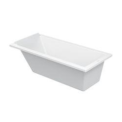 Duravit Starck Wannen Badewanne 480x700x1600mm, 135l, Weiß glänzend, Rechtecki... DURAVIT-700333000000000 4021534894664 (Abb. 1)