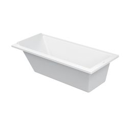 Duravit Starck Wannen Badewanne 480x750x1700mm, 165l, Weiß glänzend, Rechtecki... DURAVIT-700335000000000 4021534894688 (Abb. 1)