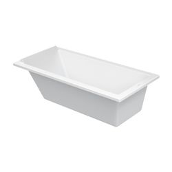 Duravit Starck Wannen Badewanne 480x800x1700mm, 186l, Weiß glänzend, Rechtecki... DURAVIT-700336000000000 4021534894695 (Abb. 1)