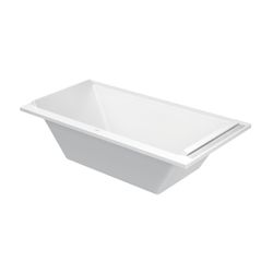 Duravit Starck Wannen Badewanne 480x900x1800mm, 212l, Weiß glänzend, Rechtecki... DURAVIT-700339000000000 4021534894725 (Abb. 1)