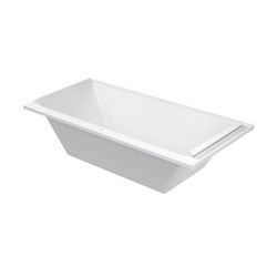 Duravit Starck Wannen Badewanne 480x900x1900mm, 241l, Weiß glänzend, Rechtecki... DURAVIT-700340000000000 4021534894732 (Abb. 1)