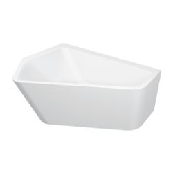 Duravit Paiova Badewanne 5 460x1300x1770mm, 205l, Weiß glänzend, Fünfeck, Ecke... DURAVIT-700394000000000 4021534992698 (Abb. 1)
