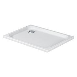 Duravit D-Code Duschwanne 700x1000x85mm, Rechteckig, Weiß glänzend, aus Sanitä... DURAVIT-720093000000000 4021534822681 (Abb. 1)