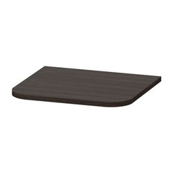 Duravit Happy D.2 Abdeckplatte, Halbrund, 364x403x16mm, Nusb.gebürstet Matt, mit B... DURAVIT-HP030006969 4053424872483 (Abb. 1)