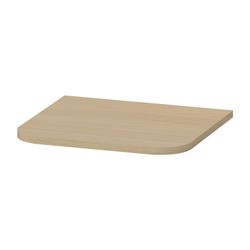 Duravit Happy D.2 Abdeckplatte, Halbrund, 364x403x16mm, Mediterrane Eiche Matt, mi... DURAVIT-HP030007171 4053424866956 (Abb. 1)