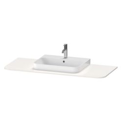 Duravit Happy D.2 Konsole 550x1300x16mm, Weiß Hochglanz, ohne Konsolenträger, 1 Au... DURAVIT-HP031KM2222 4053424867663 (Abb. 1)