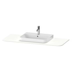 Duravit Happy D.2 Konsole 550x1300x16mm, Weiß Seidenmatt, ohne Konsolenträger, 1 A... DURAVIT-HP031KM3636 4053424872742 (Abb. 1)