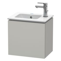 Duravit L-Cube Waschtischunterbau wandh. 294x420x400mm, R, Betongrau Matt, Grifflo... DURAVIT-LC6272R0707 4053424647296 (Abb. 1)