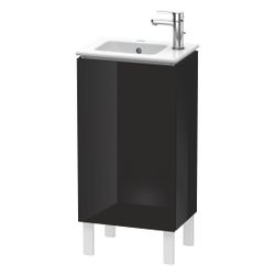 Duravit L-Cube Waschtischunterbau bodenst. 294x420x704mm, Schwarz HG, Lack, Griffl... DURAVIT-LC6273R4040 4053424130460 (Abb. 1)