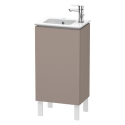 Duravit L-Cube Waschtischunterbau bodenstehend 294x420x704mm, R Basalt Matt, Griff... DURAVIT-LC6273R4343 4053424130262 (Abb. 1)