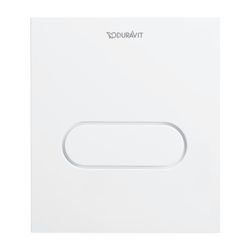 Duravit DuraSystem A1 Betätigungsplatte mechanisch für Urinal Aufgesetzt, Weiß... DURAVIT-WD5004011000 4053424507323 (Abb. 1)