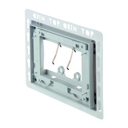 Duravit DuraSystem Einbaurahmen, Trockenbau, Montiert, flächenbündig, Weiß glänze... DURAVIT-WD6001011000 4053424507408 (Abb. 1)