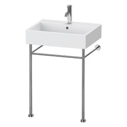 Duravit Vero Metallkonsole 425x625x715-780mm, für 045470, Chrom poliert, Höhenverst... DURAVIT-0030751000 4021534786716 (Abb. 1)