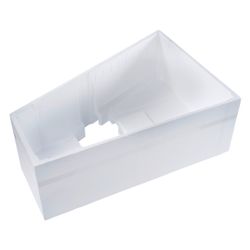 Duravit Paiova Badewannenträger 1270x1670x570mm, Trapezförmig, gerade Seitenwa... DURAVIT-791420000000000 4021534534355 (Abb. 1)