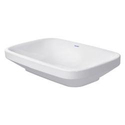 Duravit DuraStyle Aufsatzbecken 600mm, Weiß Hochglanz, Quadratisch, ohne Überlauf u... DURAVIT-0349600000 4021534852244 (Abb. 1)