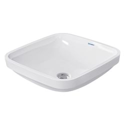 Duravit DuraStyle Einbauwaschtisch 400x400x150mm, Weiß Hochglanz, ohne HLB, mit Übe... DURAVIT-0373370000 4021534850677 (Abb. 1)