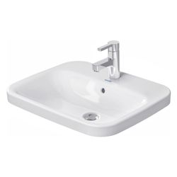 Duravit DuraStyle Einbauwaschtisch 455x560x170mm, Weiß Hochglanz, mit HLB/Überlauf,... DURAVIT-0374560000 4021534899584 (Abb. 1)