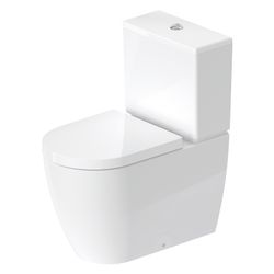 Duravit ME by Starck Stand WC für Kombination 650x370x415mm, Weiß Hochglanz, 4,5l, ... DURAVIT-2170090000 4021534966477 (Abb. 1)
