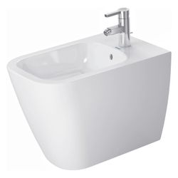Duravit Happy D.2 Stand Bidet 570x365x400mm, Weiß Hochglanz, 1 HL, mit Überlauf, Ba... DURAVIT-2267100000 4021534856082 (Abb. 1)