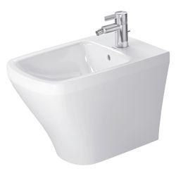 Duravit DuraStyle Stand Bidet 575x370x400mm, Weiß Hochglanz, 1 HL, mit Überlauf, Ba... DURAVIT-2284100000 4021534854385 (Abb. 1)