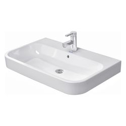 Duravit Happy D.2 Waschtisch 505x800x170mm, Weiß Hochglanz, Rechteckig, 1 Waschplat... DURAVIT-2318800000 4021534855955 (Abb. 1)