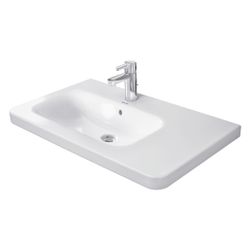 Duravit DuraStyle Waschtisch 480x800x170mm, Weiß Hochglanz, Rechteckig, 1 Waschplat... DURAVIT-2325800000 4021534894251 (Abb. 1)