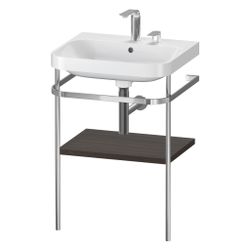 Duravit Happy D.2 Waschtisch-Set C-shaped Metallkonsole 490x575x850mm, Nusb.gebürs... DURAVIT-HP4835E6969 4063382005687 (Abb. 1)