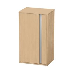 Duravit Ketho Halbhochschrank Dekor 360x500x880mm Natur Eiche Matt, 1 Tür L, 2 Gla... DURAVIT-KT1266L3030 4063382082244 (Abb. 1)