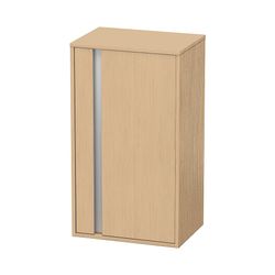 Duravit Ketho Halbhochschrank Dekor 360x500x880mm Natur Eiche Matt, 1 Tür R, 2 Gla... DURAVIT-KT1266R3030 4063382082251 (Abb. 1)