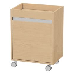 Duravit Ketho Rollcontainer Dekor, 360x500x670mm, Natur Eiche Matt, Dekor, 1 Tür R... DURAVIT-KT2530R3030 4063382082312 (Abb. 1)