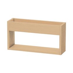 Duravit Ketho Wandregal 135x500x240mm, Natur Eiche, 1 offener Fächer, wandhäng. mi... DURAVIT-KT253703030 4063382082329 (Abb. 1)