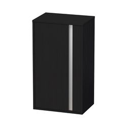Duravit Ketho Halbhochschrank Dekor 360x500x880mm Eiche Mattschwarz, 1 Tür L, 2 Gl... DURAVIT-KT1266L1616 4063382083715 (Abb. 1)