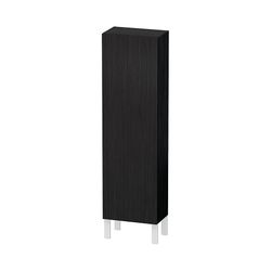 Duravit L-Cube Halbhochschrank Dekor 243x400x1320mm Eiche Mattschwarz, 1 Tür R, 3 ... DURAVIT-LC1168R1616 4063382092014 (Abb. 1)