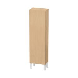Duravit L-Cube Halbhochschrank Dekor 243x400x1320mm Natur Eiche Matt, 1 Tür R, 3 G... DURAVIT-LC1168R3030 4063382089250 (Abb. 1)