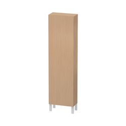 Duravit L-Cube Hochschrank Dekor 243x500x1760mm, Natur Eiche Matt, 1 Tür L, Griffl... DURAVIT-LC1171L3030 4063382089304 (Abb. 1)