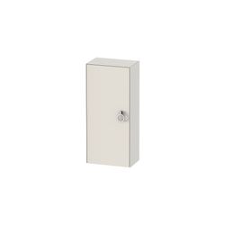 Duravit White Tulip Halbhochschrank Lack 240x400x880mm Nordic Weiß SDM, 1 Tür L, 2... DURAVIT-WT1323L3939 4063382122254 (Abb. 1)