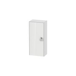 Duravit White Tulip Halbhochschrank Lack 240x400x880mm Weiß Hochglanz, 1 Tür L, 2 ... DURAVIT-WT1323L8585 4063382122315 (Abb. 1)