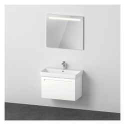 Duravit No.1 Möbel-Set, Möbelwaschtisch, Waschtischunterbau, Spiegel 450x800x2... DURAVIT-N10158018180000 4063382807489 (Abb. 1)