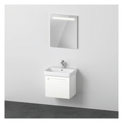 Duravit No.1 Möbel-Set, Möbelwaschtisch, Waschtischunterbau, Spiegel 450x600x2... DURAVIT-N10164018180000 4063382807588 (Abb. 1)